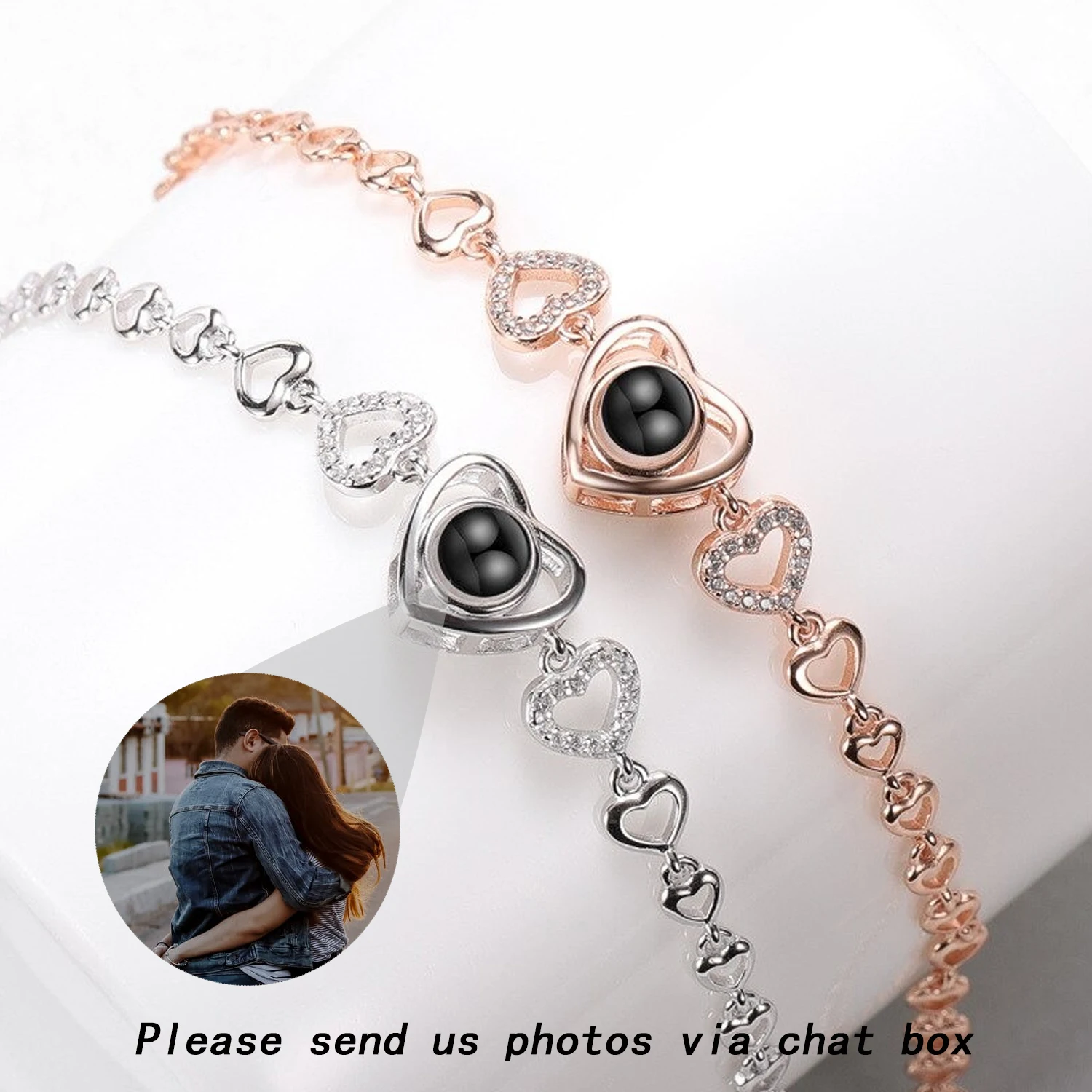 personalized-projection-photo-bracelet-heart-pendant-bracelet-projection-memorial-photo-bracelet-photo-jewelry