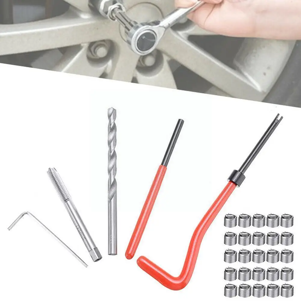 

Car Pro Coil Drill Tool Metric Thread Repair Insert Kit M6 For Car Repair Tools Coarse M5 M6 M8 M10 M12 M1 I1m2