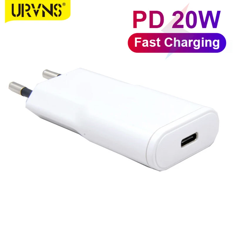 Настенное зарядное устройство URVNS 20 Вт USB C адаптер питания настенные зарядные
