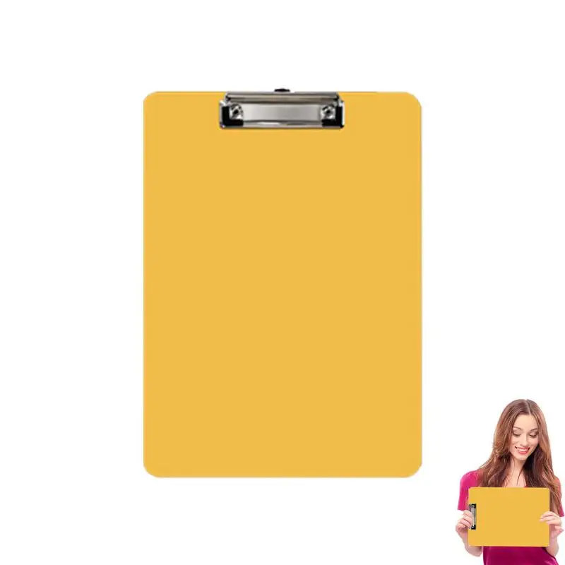 

School Clipboard Durable Clip Board With Low Profile Clip A4 Letter Size Clipboards For Nurses Students Office Hold 80 Sheets