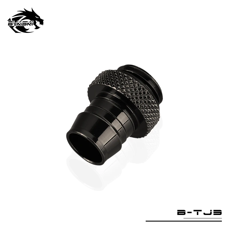 

BYKSKI Add Liquid Fitting use for 9.5*12.7mm / 10*16mm Soft Tube G1/4'' Computer Accessories Fitting 3/8 Hand Tighten Fitting
