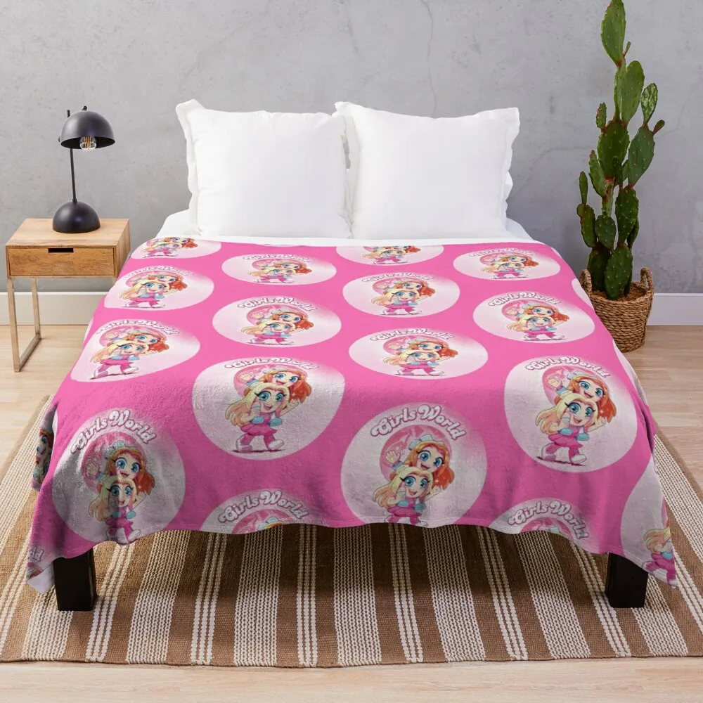 

Hey Cuties Throw Blanket Decorative Sofa Blankets