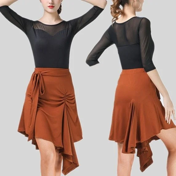 Костюм для взрослых танцевальная одежда латиноамериканских танцев короткая