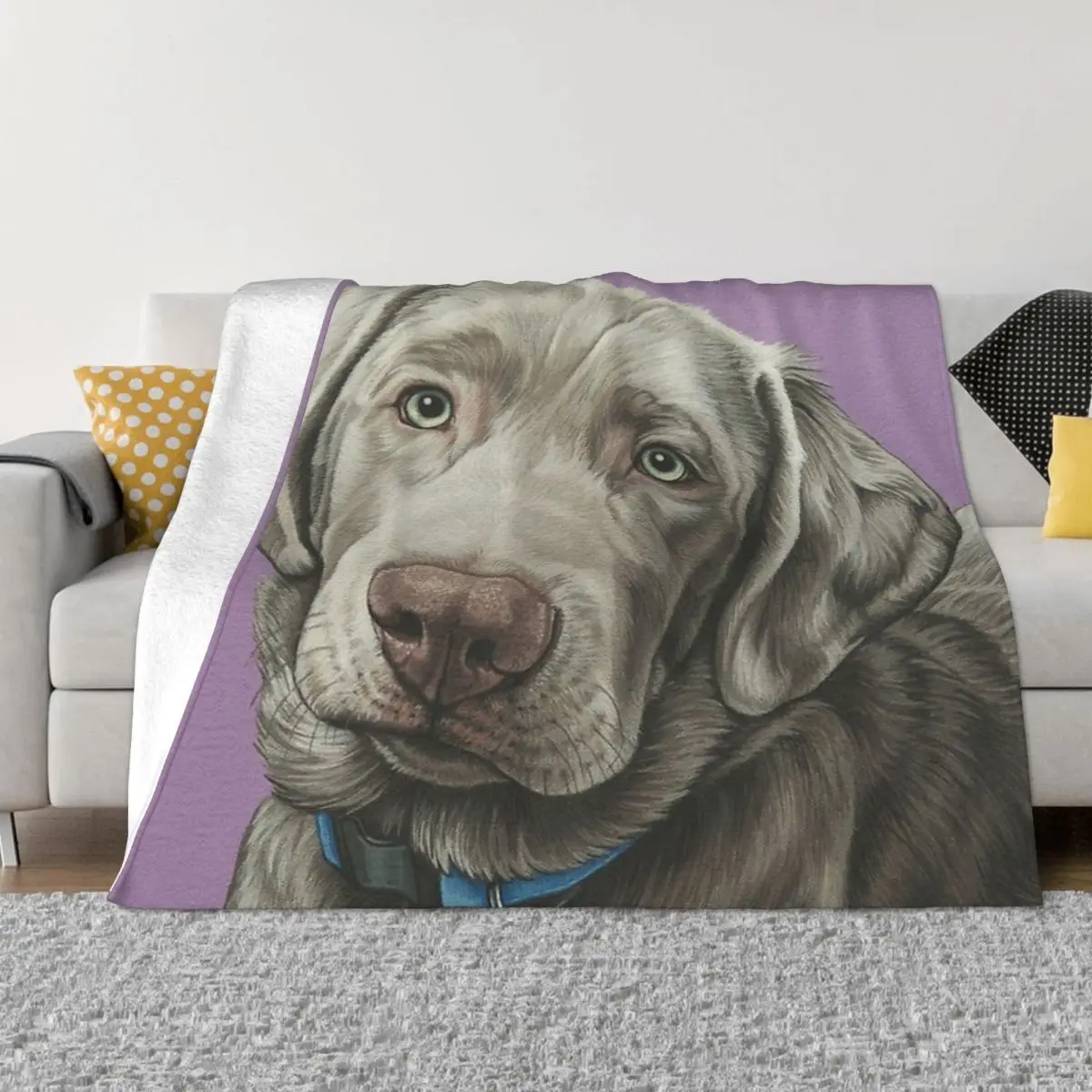 Одеяло для спальни с рисунком Лабрадора ретривера