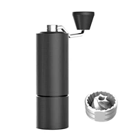 timemore upgrade chestnut c2 max manual coffee grinder with cnc stainless steel conical burr internal adjustable setting