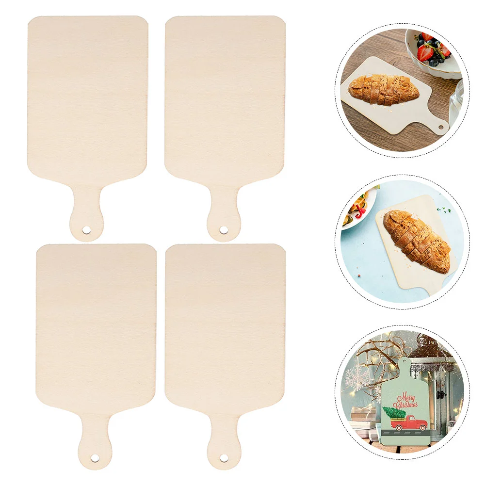 

4Pcs Board Japanese Craft Trays Bread Kitchen Accessories Decorative