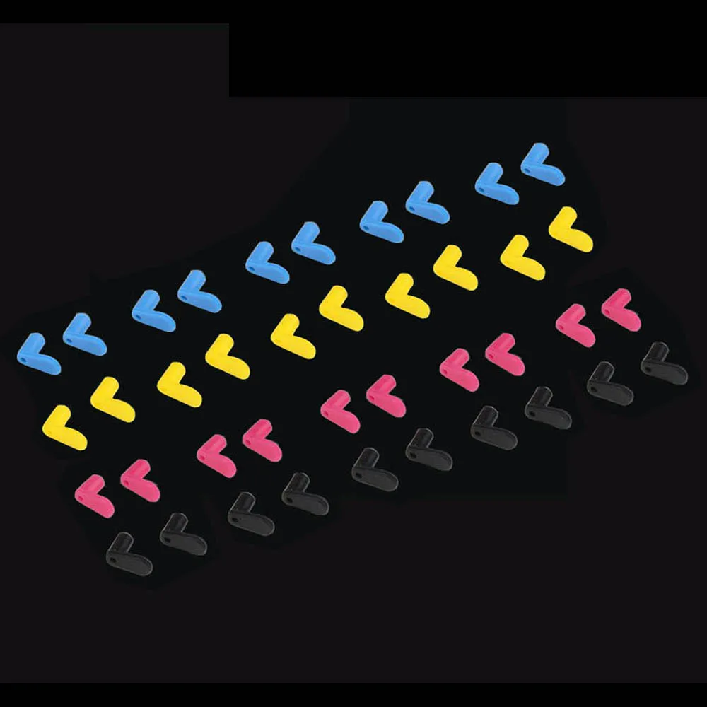 

4mm Universal Rubber Plug Ink Cartridge Color Rubber Air Hole Stoper CISS Parts Accessories