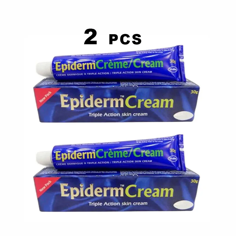 

2 Tubes Epiderm Cream Triple Action Skin Creme 30g