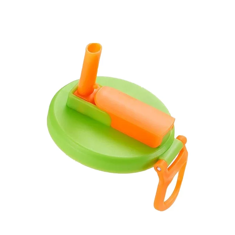 1/2 шт. портативная крышка для банки с газировкой силиконовая соломинка