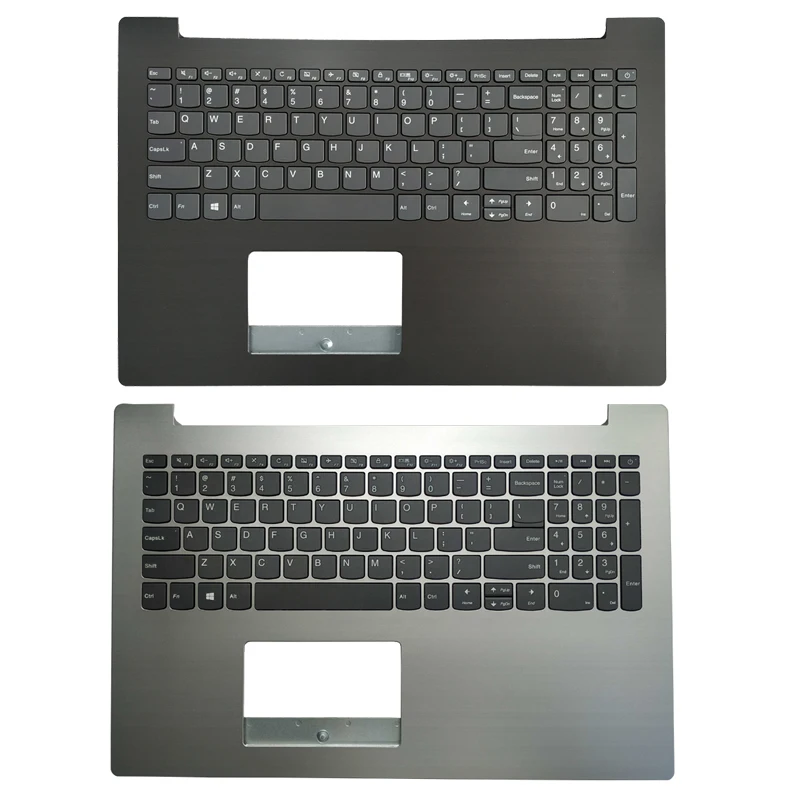 

Новая клавиатура US для Lenovo IdeaPad 320-15 320-15IAP 320-15AST 320-15IKB с верхней крышкой и упором для рук