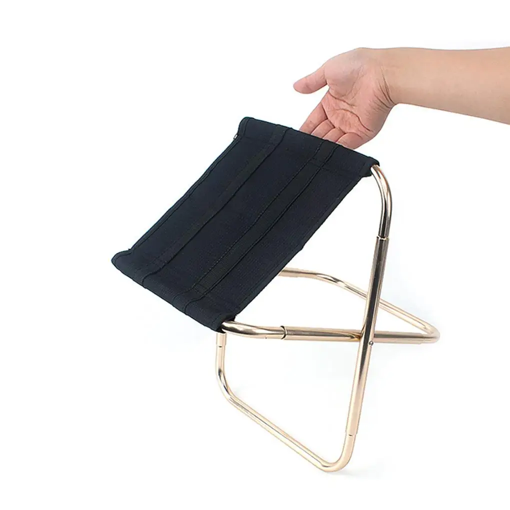 

Portable Camping Stool Bench Small Fishing Chair Foldable Chairs for Outdoor Backpacking Travelling Picnic Garden