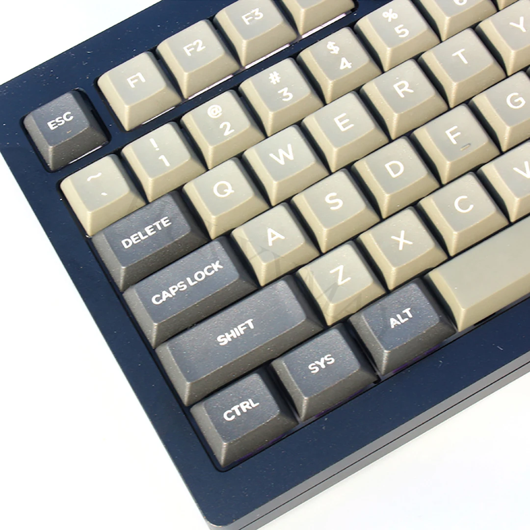 

Колпачки для механической клавиатуры SMVP 129 Key PBT Military, колпачки для механической клавиатуры Double Shot DSA Profile XDA