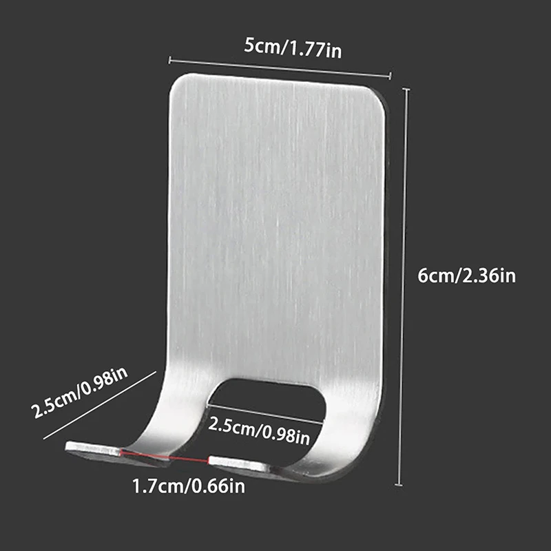 1 шт. держатель для бритвы из нержавеющей стали 304