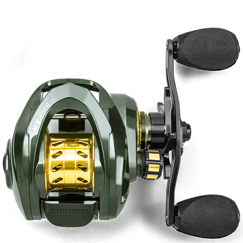 

LINNHUE Fishing Reel Baitcasting Reel For Micro Fish Max Drag 8kg Gear Ratio 7.2:1 Fishing Reel Goods Accessorie
