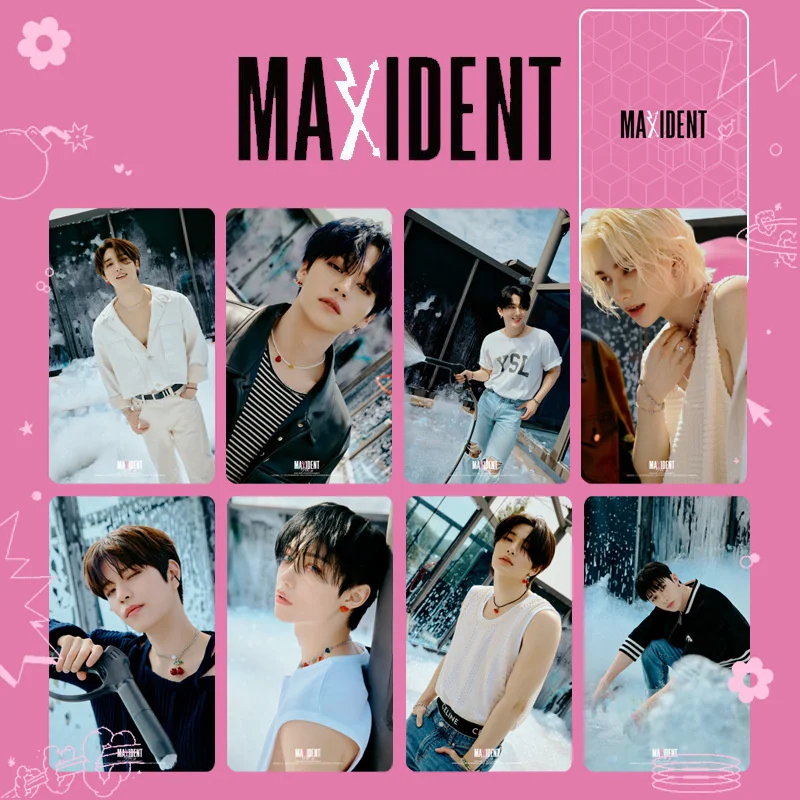 

KPOP Stray Kids new album MAXIDENT photo card Polaroid LOMO card Collector card poster Birthday gift LEE KNOW fan collectibles