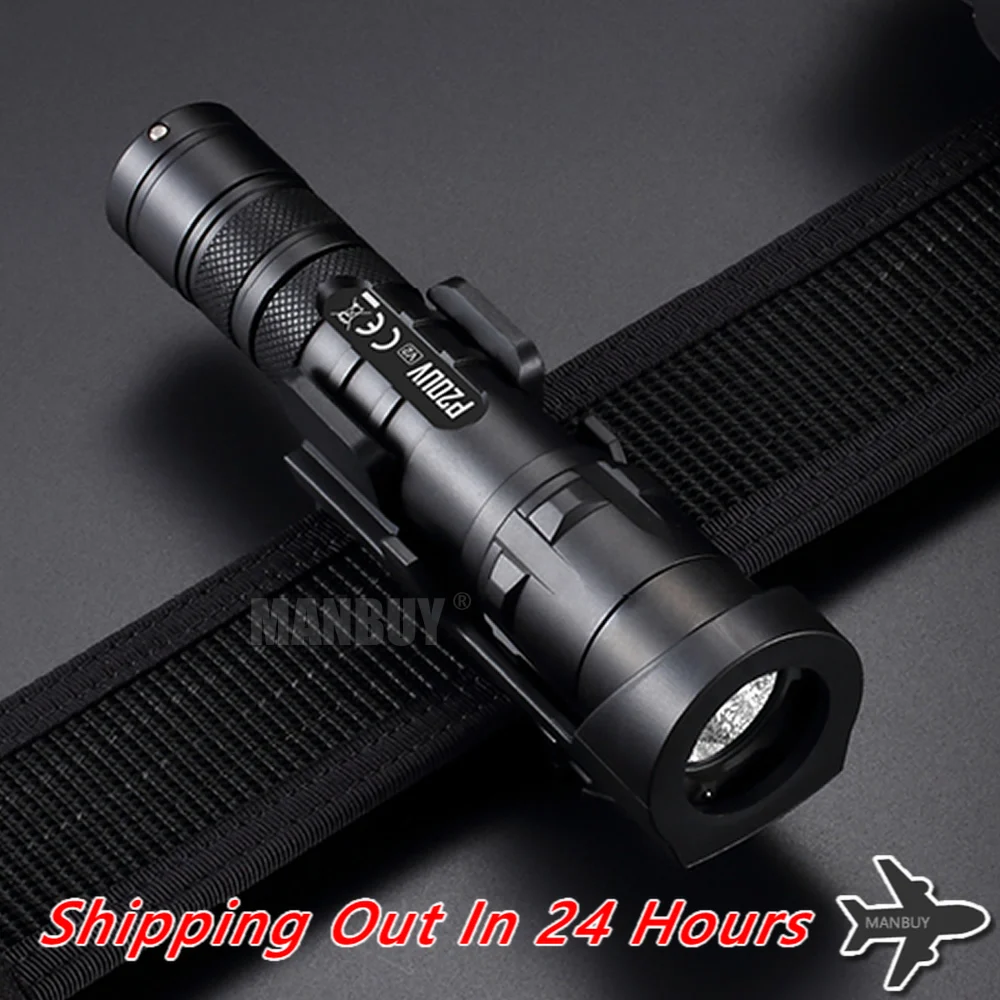 NITECORE P20UV V2 320mW UV Beam CREE XP-L2 V6 LED 1000 Lumen Tactical 18650 Flashlight for Outdoor Hunting Camping Free Shipping