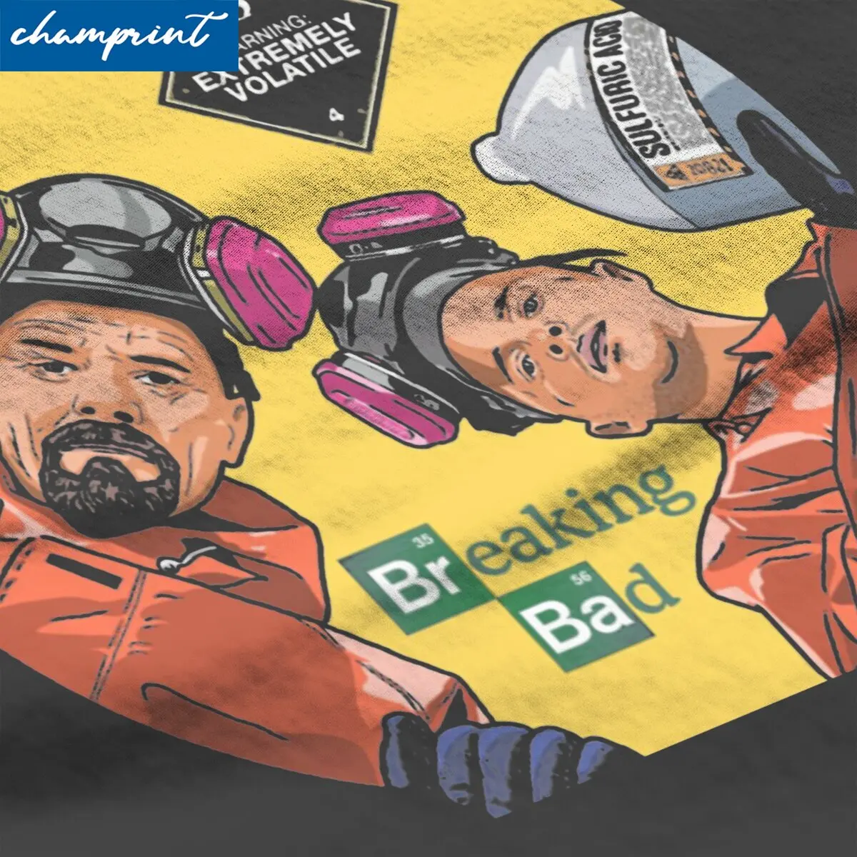 Забавные футболки Уолтера белого Джесси Пинкмана мужские из чистого хлопка с