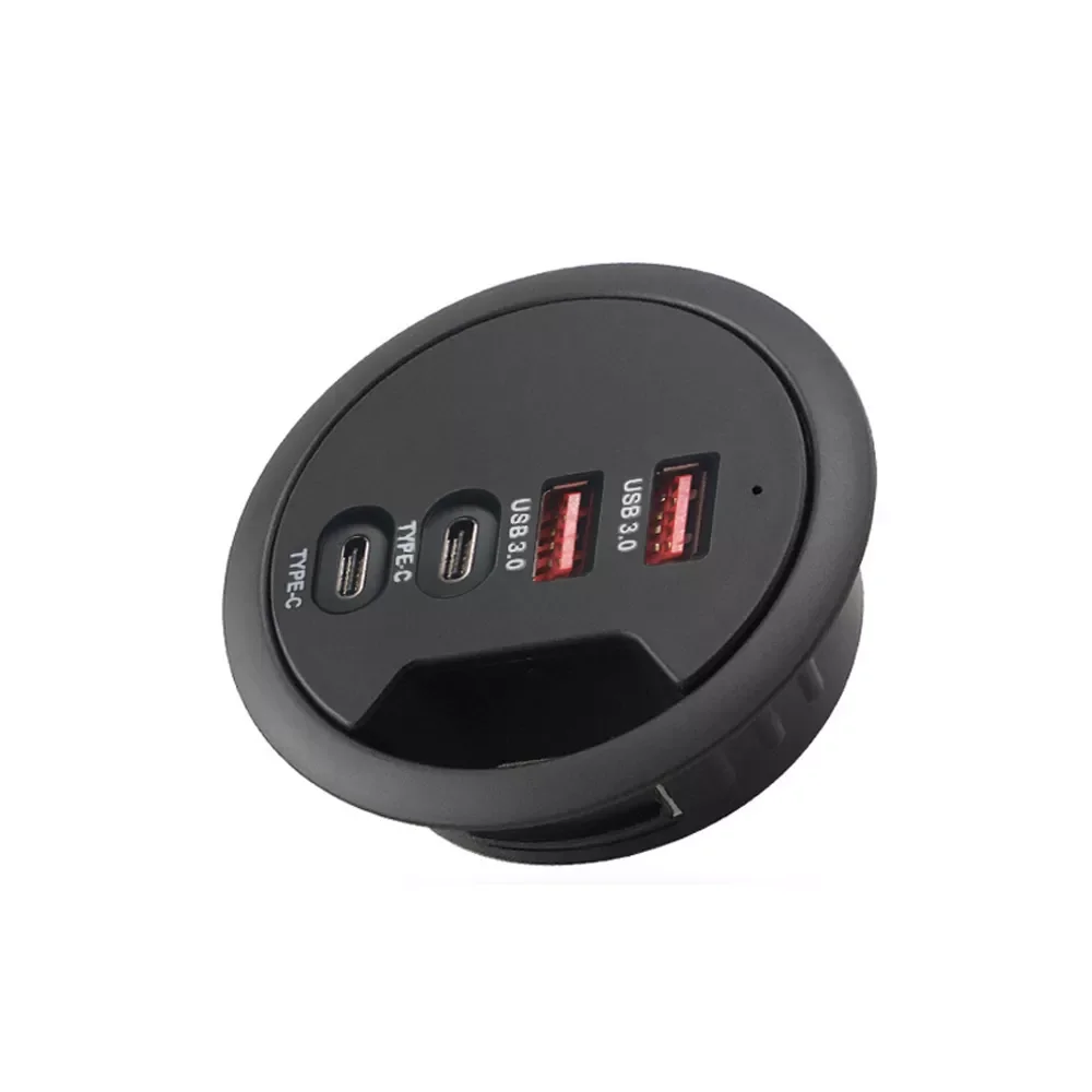 

USB 3,0 хаб с 2 портами USB, 2 порта типа C адаптер для настольного ПК/ноутбука