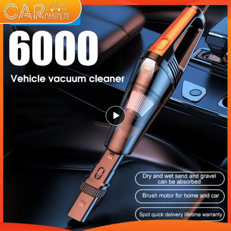 

Vacuum Cleaner Convenient With Led Light Car Dry And Wet Vacuum Cleaner Multifunctional Car Vacuum Cleaner Car Supplies Portable