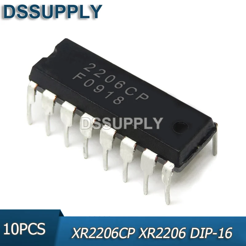 

10PCS 100% New XR2206CP DIP-16 XR2206 2206CP New Chipset In Stock