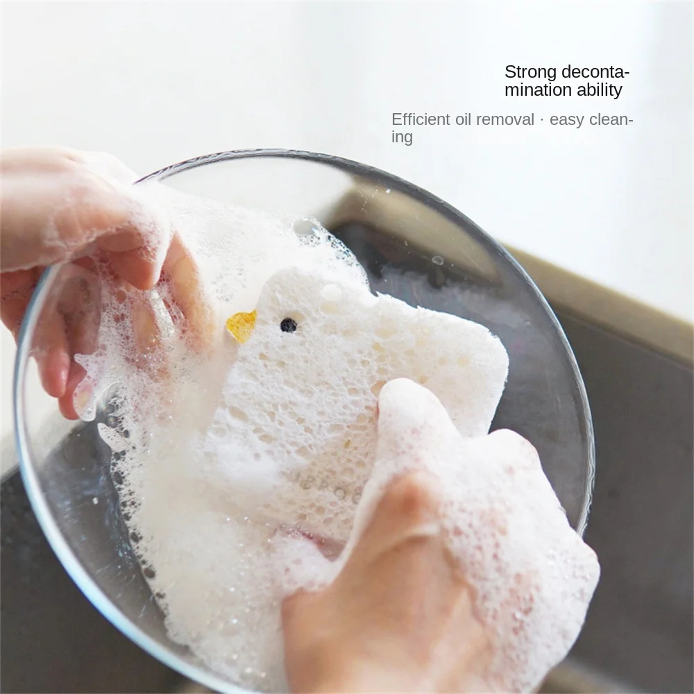 

Multifunction Dish Cloths Oil Remove Non Stick Wood Pulp Cotton Water Absorption Scourer Rag Towel Appliance Compressed