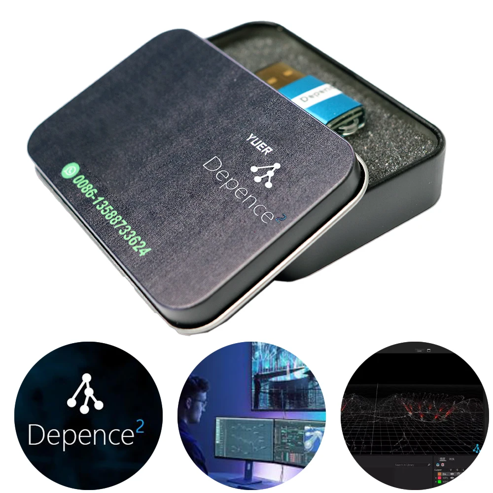 

Программное обеспечение для управления освещением Depence 2.4.1, сценическое шоу, синхронизированное мультимедийное оборудование R2 D2 DMX artnet MA2 на...