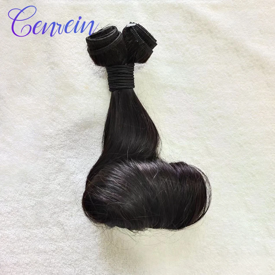 

Genrein Egg curly double drawn virgin hair Vietnamese raw bundles Human hair weave bundles Natural color Extension