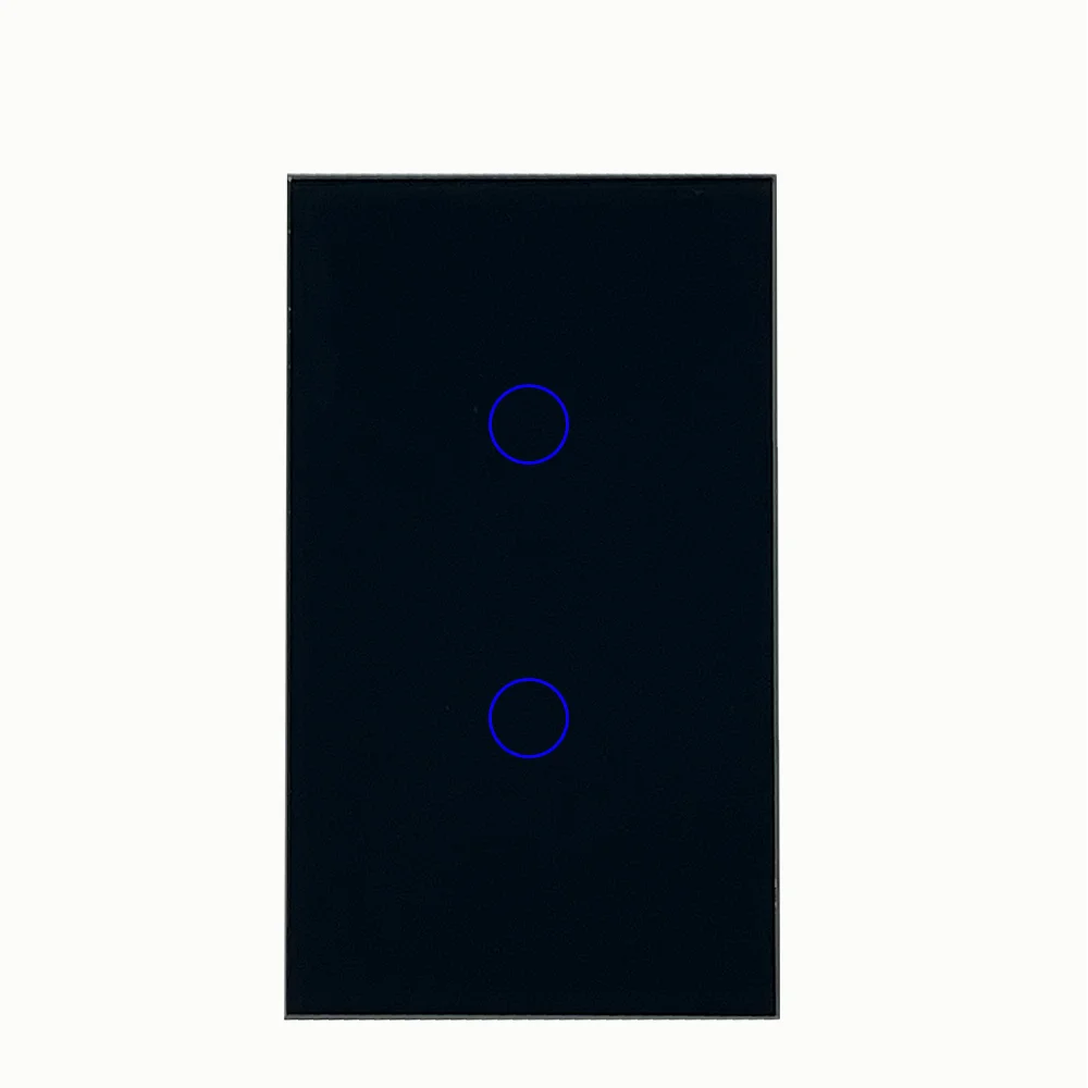 

E-welinkWiFi 1/2/3 Gang Touch Panel Smart Wall Switch Work With Google Homepage