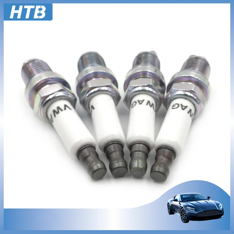 4шт 101905621 Свеча зажигания B Iridium Platinum PFR6W-TG для Audi A5 A6 A8 Q7 4.0L VKB20 XP3923 S5 S8 Volkswagen VW Touareg 4.2L