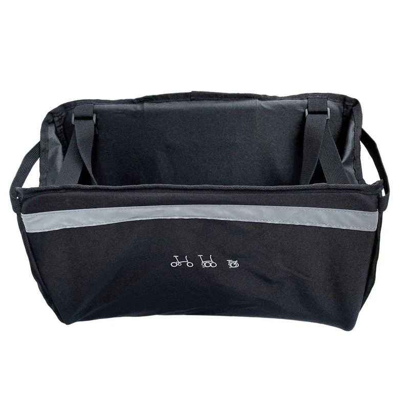 

2X For Brompton/Birdy Folding Bike Front Bag Basket Bag Bicycle Head Vegetable Basket Bicycle Accessories