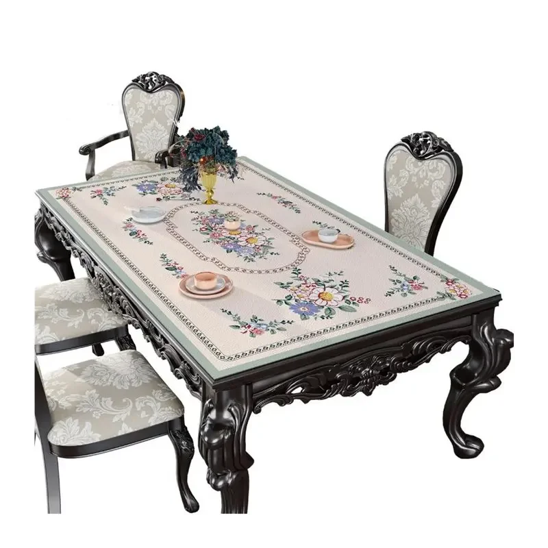 

prostokątną skórę wodoodporną, olejoodporny, odporną na oparzenia i bezpłatną herbatę i mata na stół