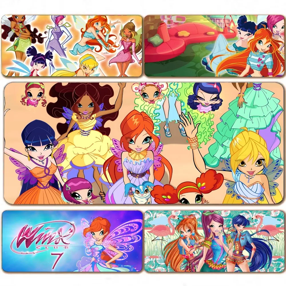 Милый коврик для мыши Winx G-Girl Club C-Cartoon новые поступления большой игровой L XL XXL