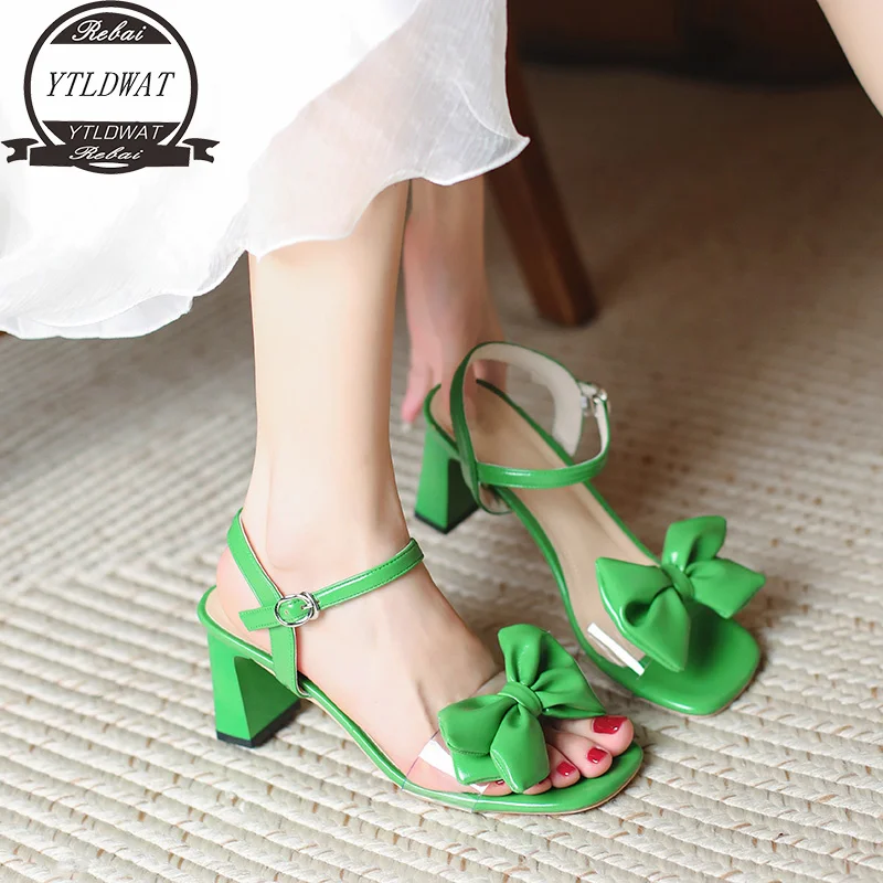 

YTLDWAT Summer Solid Color Sexy Casual Girls Shoes Flat Bottom Bow Outdoor Women Slippers Comfortable Beach for Womens Slides