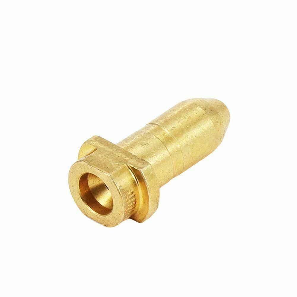 

1X Brass Adapter Nozzle Quick Connect Anti-rust Tire Valve Clip Nozzle Clamp Air-Chuck Inflator Pump Adapter Replacement Clean