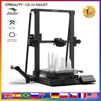 creality cr 10 smart 3d printer with auto bed leveling kit silent board wifi cloud printing remote control one year warranty