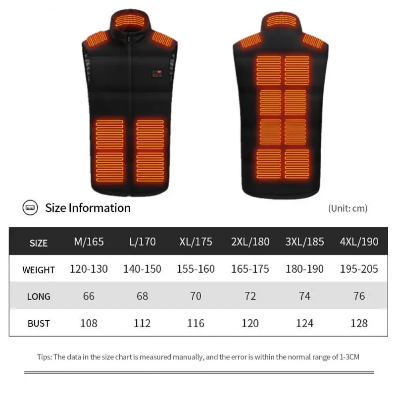 

Самонагревающийся жилет, жилет с электрическим подогревом, жилет с подогревом для мужчин, жилет с подогревом, жилет с Usb, жилет с подогревом