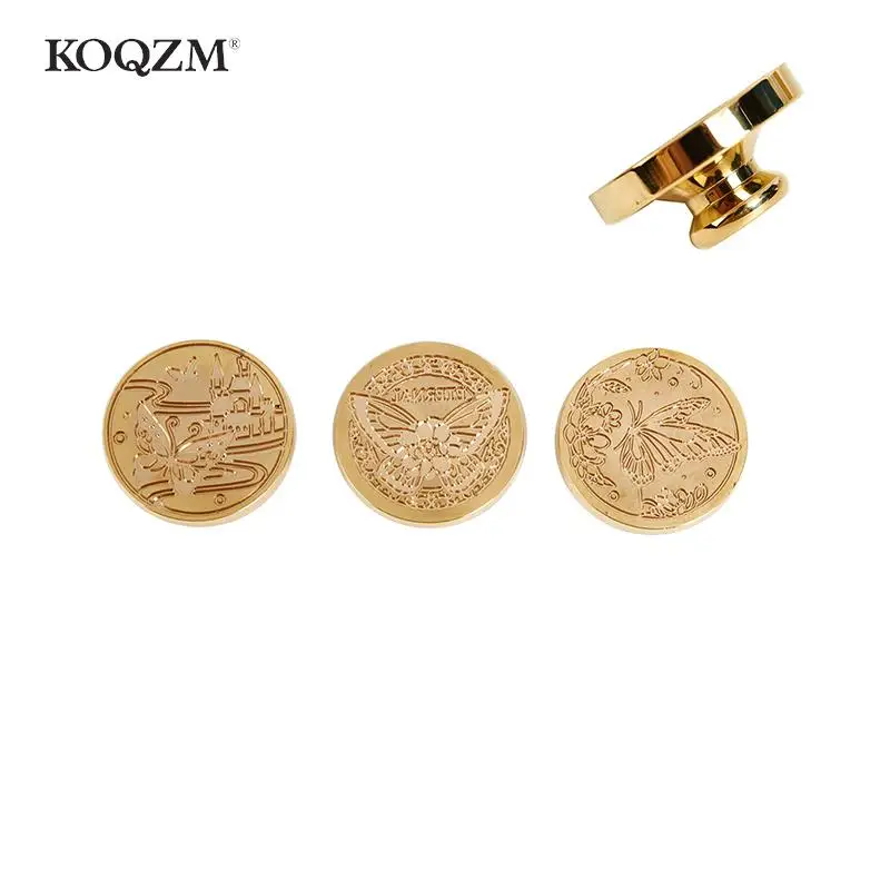 

30MM Wax Seal Stamp Butterfly Sealing Stamp Head For Scrapbooking Envelopes Stamp Personnalised