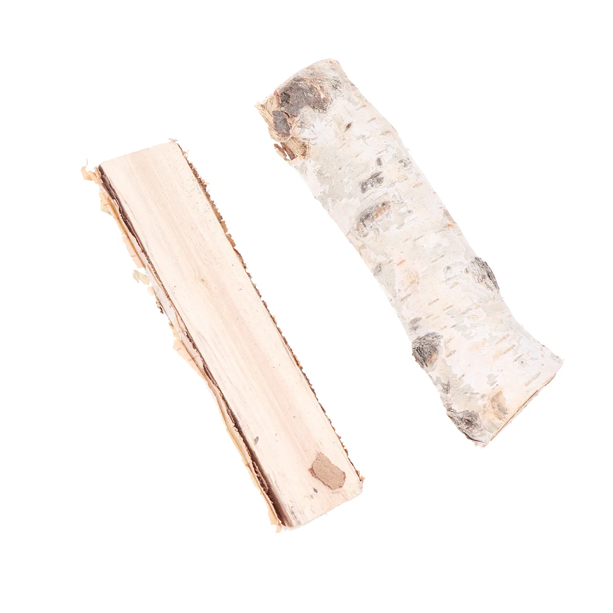 

8 Small Birch Logs Craft White Birch Sticks Photo Props Tank Reptile Ornament for Home Wedding Birthday Party