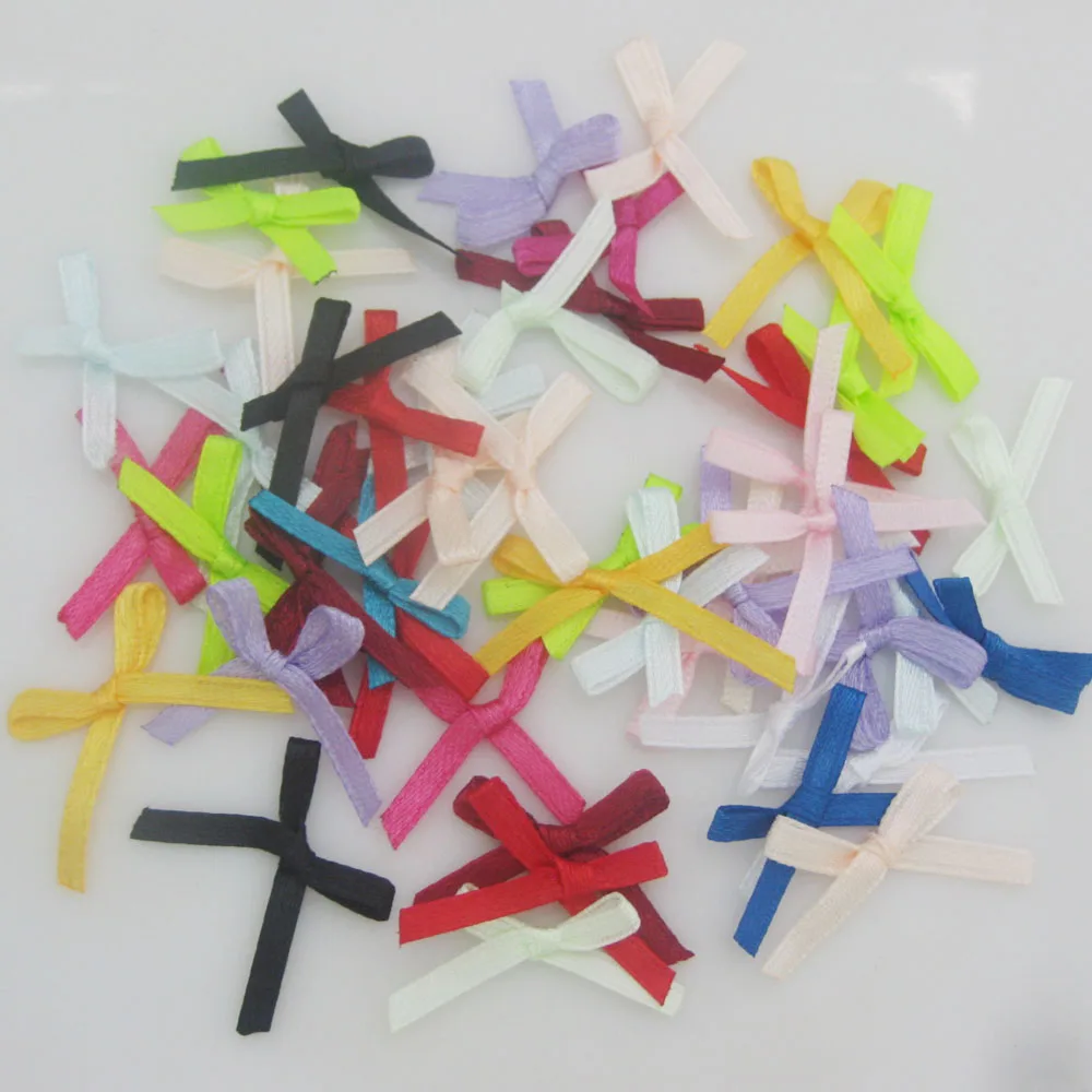 

100 шт., декоративные банты для одежды, шляпы