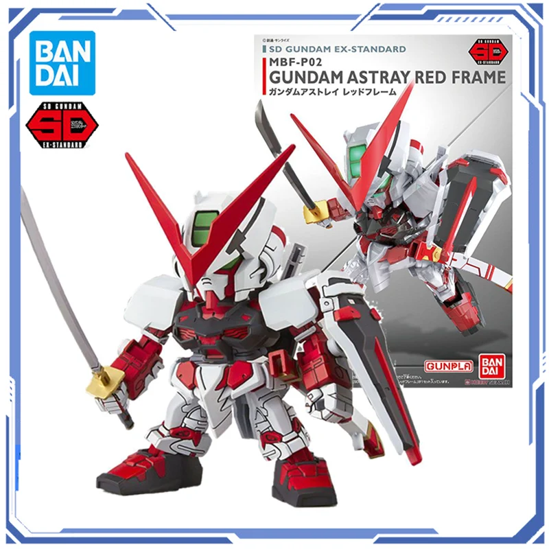 

Bandai Genuine Gundam Model Kit Anime Figure SDw BB EX-STANDARD Gundam Collection Gunpla Anime Action Figure Toys for Children