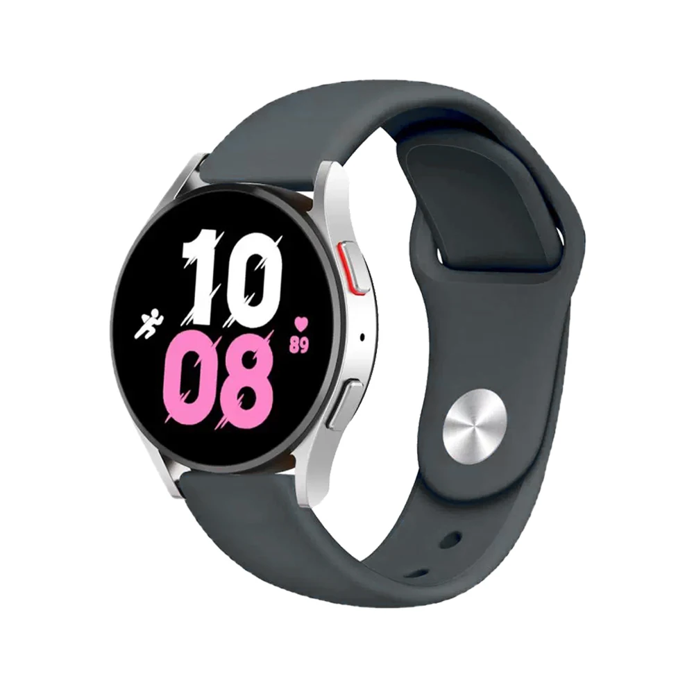 20mm 22mm Band for Samsung Galaxy Watch 4 40mm 5 Pro active 2 Gear s3 accessories correa silicone bracelet HUAWEI GT 2 3 strap