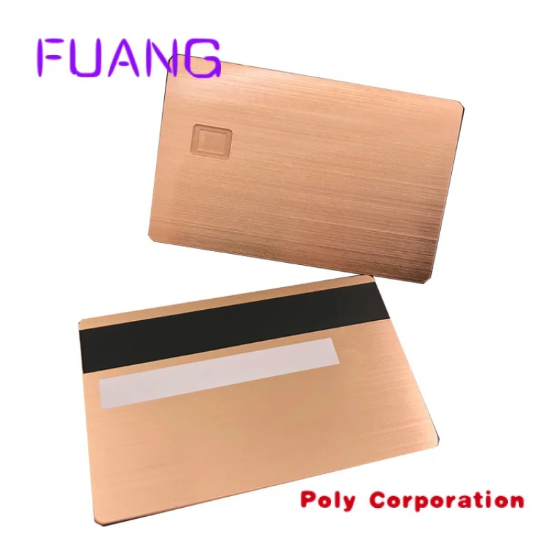 China's Professional Card Manufacturers Supply Credit card Size Metal Bank Credit Card