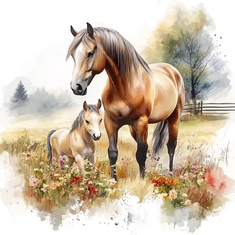 

Настенные наклейки ПВХ лошадь