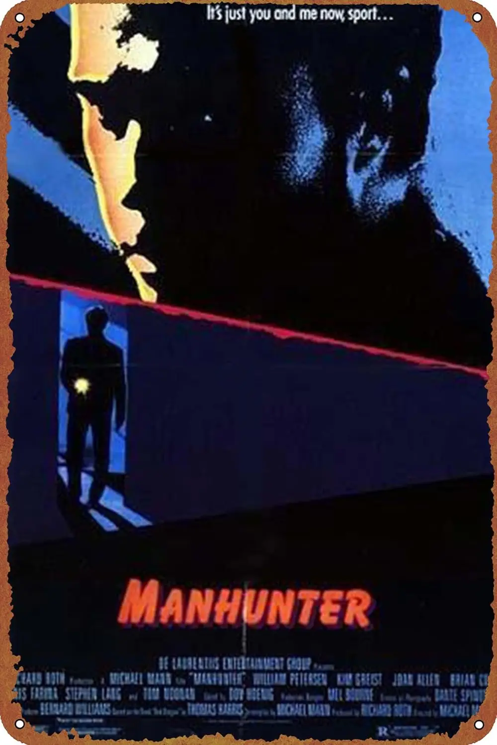 Оловянная вывеска в стиле ретро металлический постер с фильмом художественный