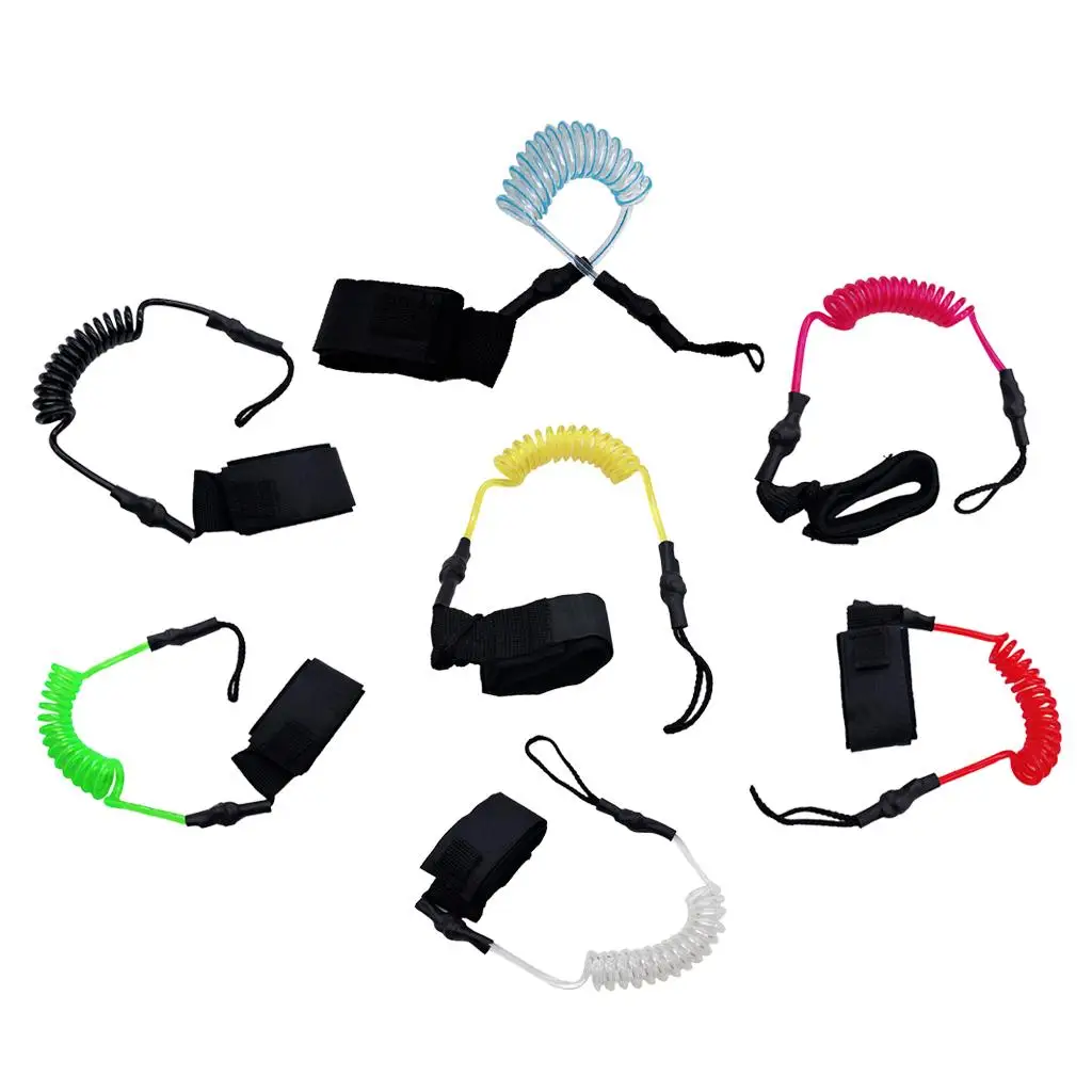 

4 Foot Coilded Surfboard and Leash/Leg Rope Wrist Ankle Strap,