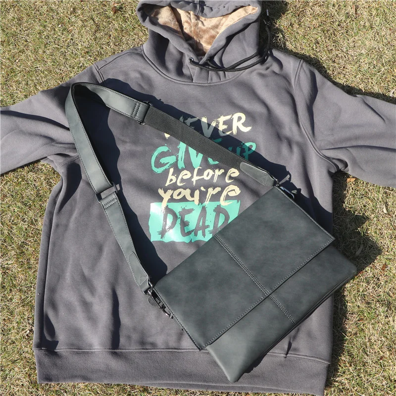 

Новинка 2022, модная мужская сумка через плечо, модный брендовый удобный рюкзак через плечо из мягкой искусственной кожи, универсальная сумка...