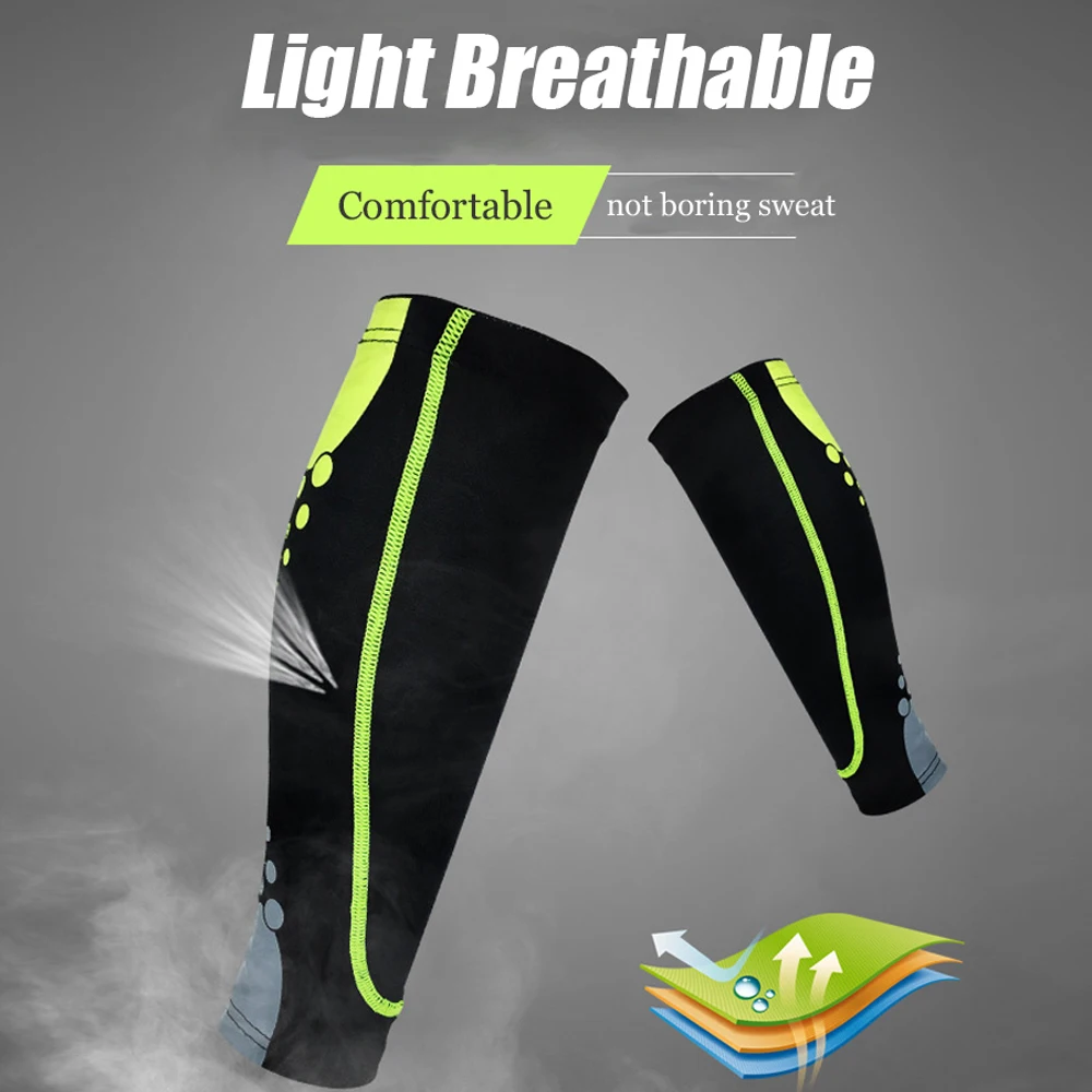 1 шт. компрессионные рукава для бега — шина голени поддержка икр облегчения боли