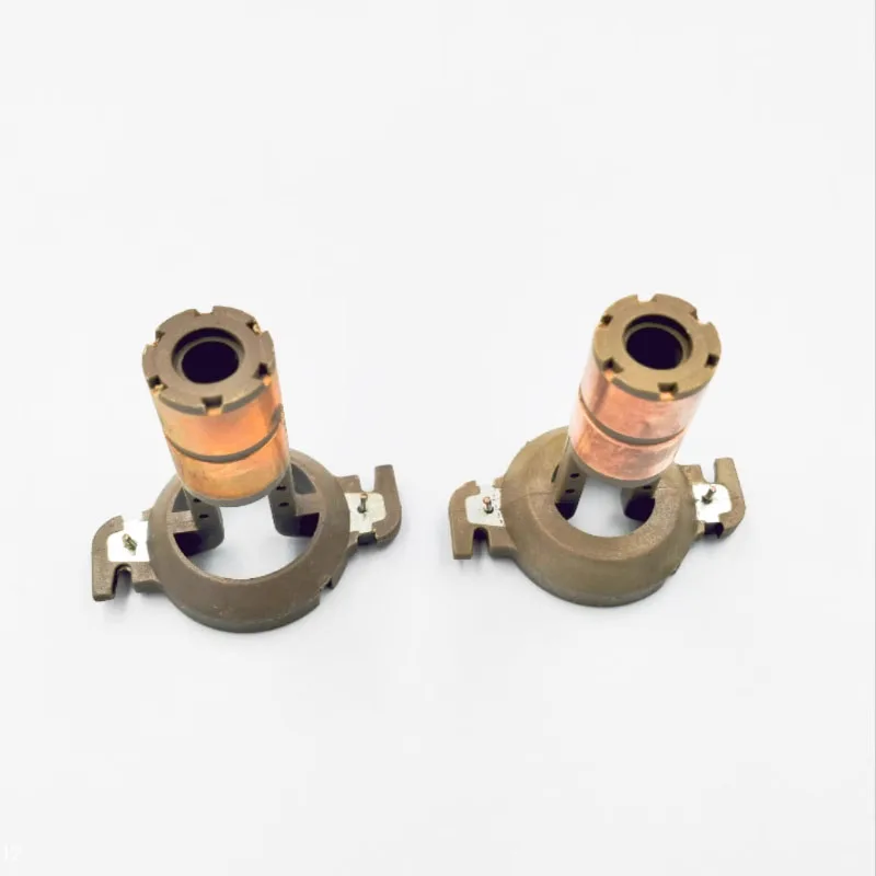 

Нескользящие кольца генератора для Hyundai Sonata Elantra, коллекторное устройство для генератора, Медная головка, коллекторное кольцо, новый стиль (6,5*15*46 мм)