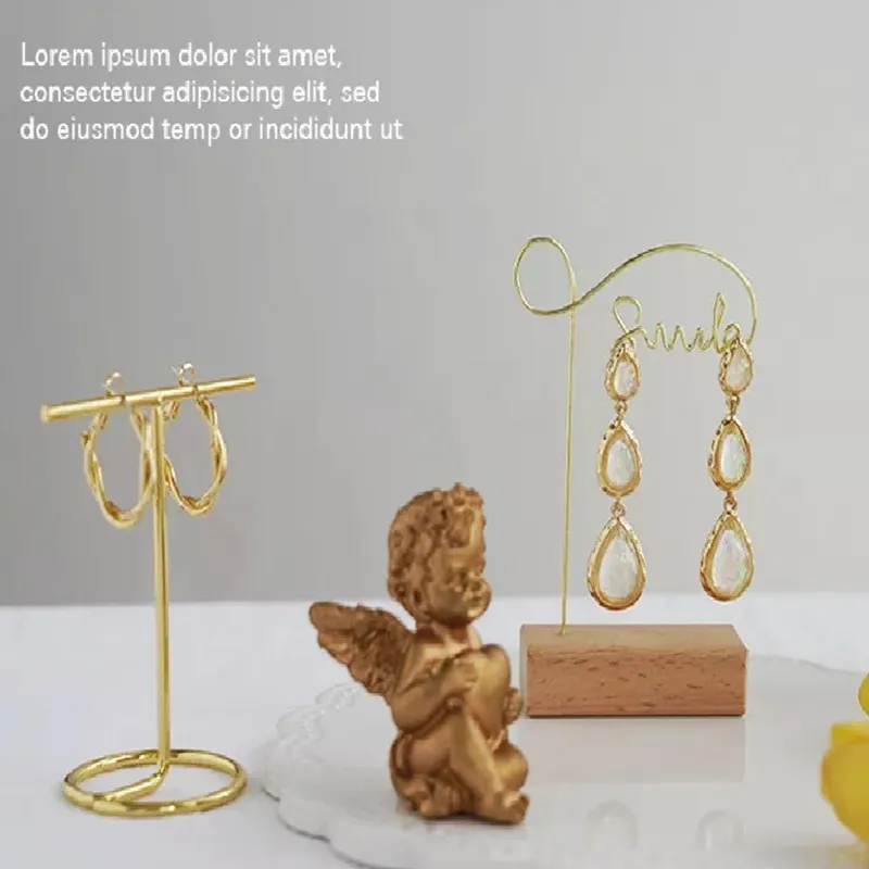 

European And American Personality Trendy Sun Flower Earrings Contracted Temperament S925 Needle Gold Earrings Women Punk Jewelry