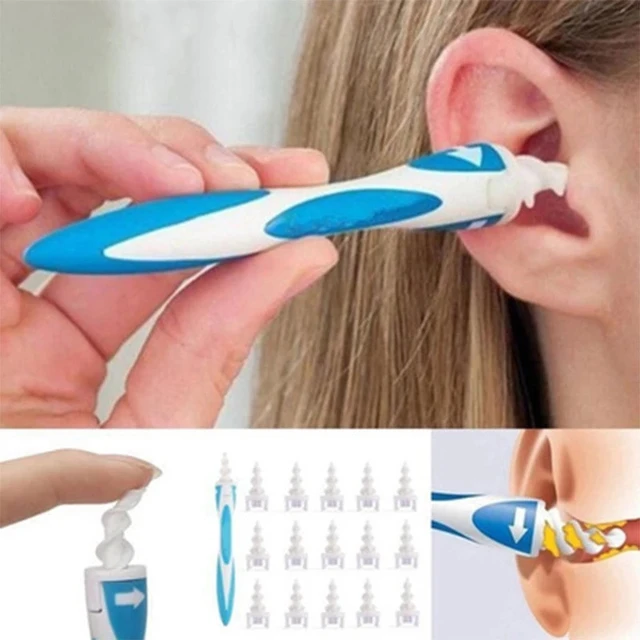 16pcs Ear Cleaner Ear Wax Cleaning Kit Spiral Silicon Ear cleaning Care Tools For Ear Beauty Health Ear Pick Earwax Removal Tool 1